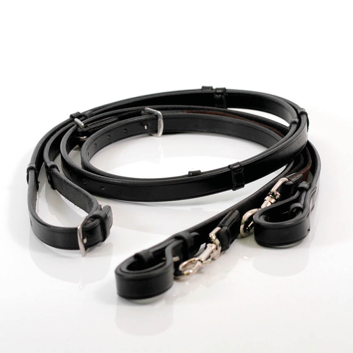 Notched Leather Reins - Balanced Support Reins