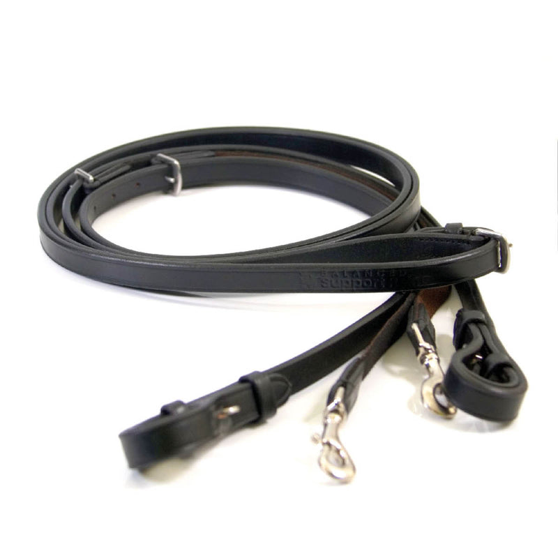 Zügel der einfachen Leder - ausgewogene Unterstützung Rins®
